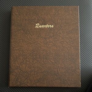 Brown Quarter Coin Collection Album